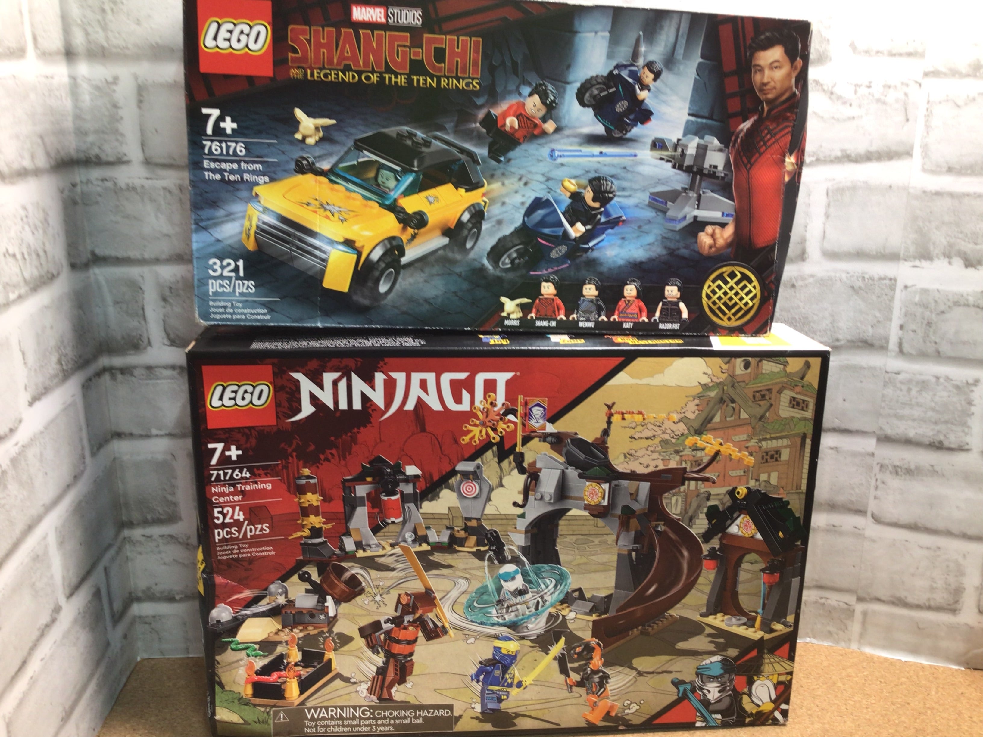 LEGO NINJAGO Ninja Training Center71764 & Shang-Chi Escape from The Ten 76176 (7947050778862)